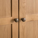 Chunky Oak 2 Doors 2 Drawers Wardrobe by Lavishway | Wardrobe-32547