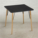 Mercer Wooden Black Dining Table by Lavishway | Dining Tables-30923