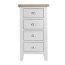 Tattershall White Oak Top Chest of Drawers by Lavishway | Chest Of Drawers-33026
