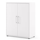 Prima White 2 Doors Wooden Cabinet by Lavishway | Filing Cabinets-29060
