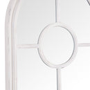 Arched Narrow White Window Mirror by Lavishway | Wall Mirrors-36094