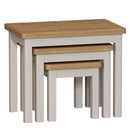 Rutland Dove Grey Nest of 3 Tables by Lavishway | Nest of Tables-31461