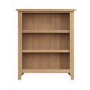 Guildford Solid Oak Small Wide Bookcase by Lavishway | Book Shelves and Cabinets-31927