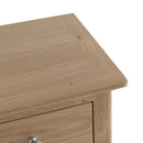Nordic Oak Large 3 Drawers Bedside Cabinet by Lavishway | Bedside Tables-32264