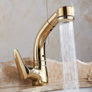 Modern Style Brass Pull Out Bathroom Tap by Lavishway | Bathroom Faucet-49737