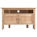 Nordic Oak 2 Doors Corner TV Unit by Lavishway | TV Units Cabinets-32282