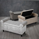 Highgrove Velvet Ottoman Bench by Lavishway | Benches & Storage Benches-35656