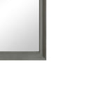 Rectangular Sculpted Frame Grey Wall Mirror by Lavishway | Wall Mirrors-31230