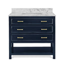 3 Drawers Marble Top Vanity Unit by Lavishway | Cupboards & Cabinets-26103