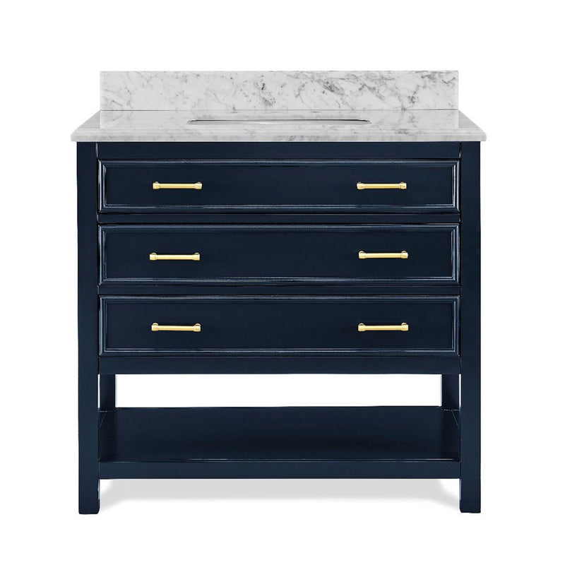 3 Drawers Marble Top Vanity Unit by Lavishway | Cupboards & Cabinets-26103