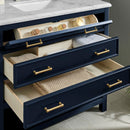 3 Drawers Marble Top Vanity Unit by Lavishway | Cupboards & Cabinets-26105