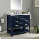 3 Drawers Marble Top Vanity Unit by Lavishway | Cupboards & Cabinets-26101