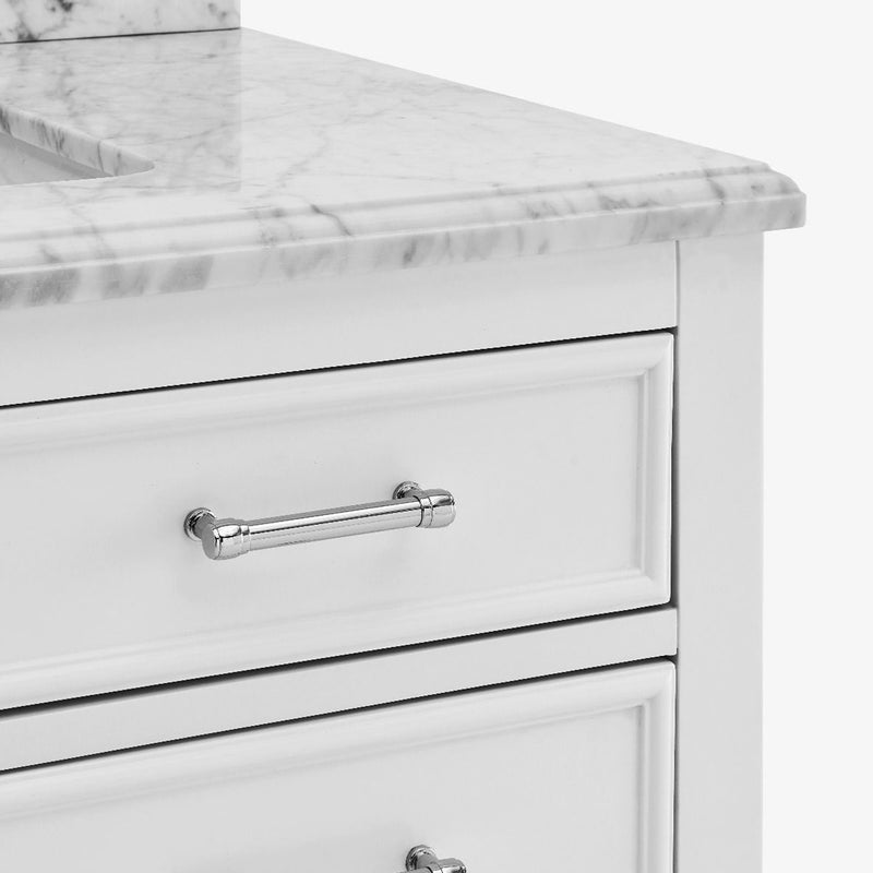3 Drawers Marble Top Vanity Unit by Lavishway | Cupboards & Cabinets-26119