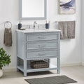 Wooden 3 Drawers Single Vanity Unit by Lavishway | Cupboards & Cabinets-23406
