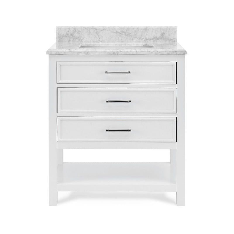 Wooden 3 Drawers Single Vanity Unit by Lavishway | Cupboards & Cabinets-23423