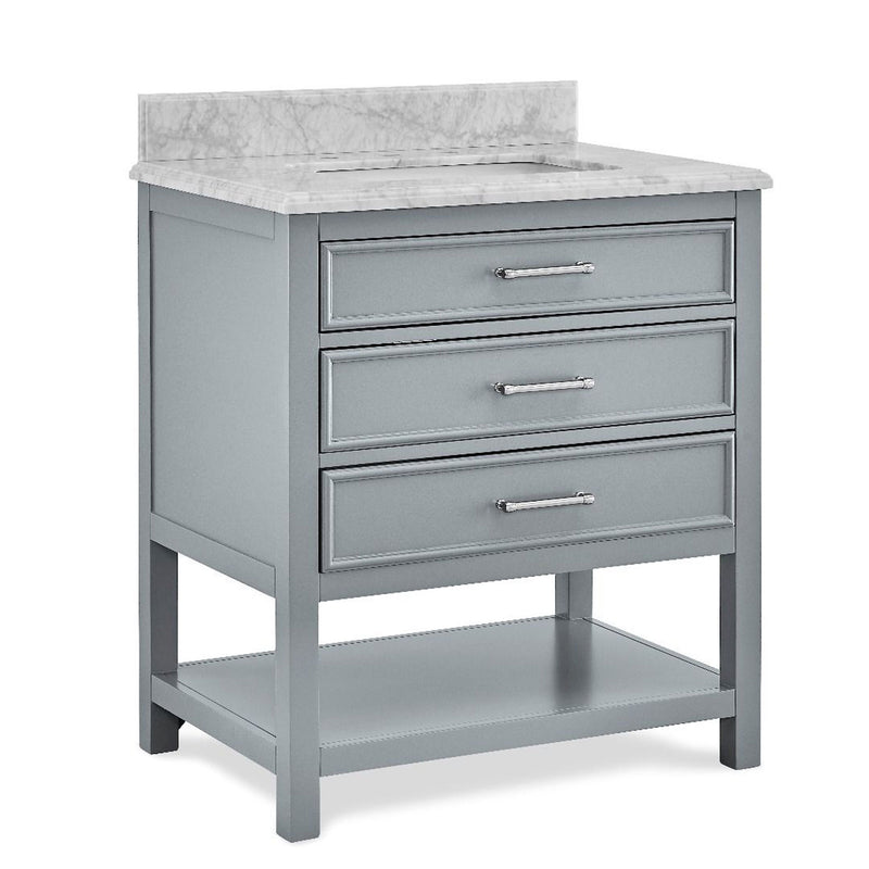 Wooden 3 Drawers Single Vanity Unit by Lavishway | Cupboards & Cabinets-23412