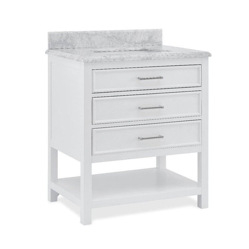 Wooden 3 Drawers Single Vanity Unit by Lavishway | Cupboards & Cabinets-23419