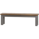 Byland Solid Wood Dining Bench In Grey by Lavishway | Dining Benches-40080