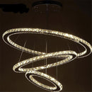 Modern Lustre Crystal LED Pendant Light by Lavishway | Pendant Lighting-50452