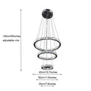 Modern Lustre Crystal LED Pendant Light by Lavishway | Pendant Lighting-50458