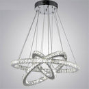 Modern Lustre Crystal LED Pendant Light by Lavishway | Pendant Lighting-50454