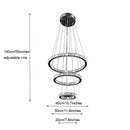 Modern Lustre Crystal LED Pendant Light by Lavishway | Pendant Lighting-50456