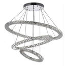 Modern Lustre Crystal LED Pendant Light by Lavishway | Pendant Lighting-50455