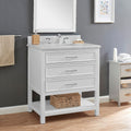 Wooden 3 Drawers Single Vanity Unit by Lavishway | Cupboards & Cabinets-23408