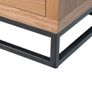 Swellegant Industrial Oak 2 Doors Sideboard by Lavishway | Sideboards-36641