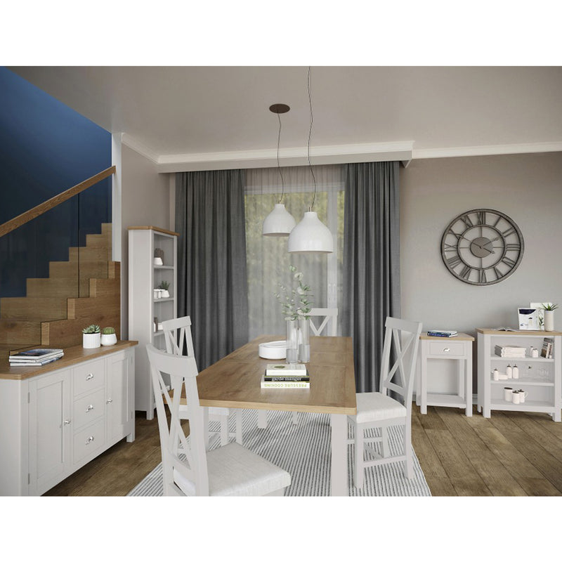 Rutland Dove Grey Console Table by Lavishway | Hallway Console Table-31496