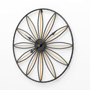 Retro Circular Iron Vintage Modern Wall Clock by Lavishway | Wall Clocks-50666