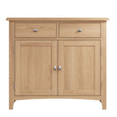 Guildford Solid Oak 2 Drawers Slim Sideboard by Lavishway | Sideboards-31946