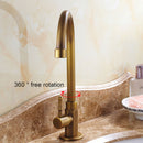Antique Bronze 360° Rotatable Kitchen Tap by Lavishway | Kitchen Faucets-48471