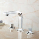 Chrome Plated Dual Handles Bathroom Tap by Lavishway | Bathroom Faucet-48842