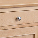 Nordic Oak Single Door Wine Cabinet by Lavishway | Wine Racks-32166