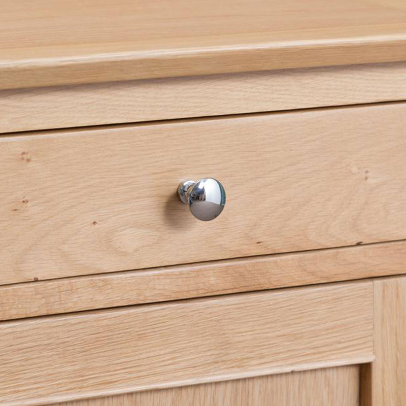 Nordic Oak Single Door Wine Cabinet by Lavishway | Wine Racks-32166