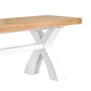 Tattershall Oak Seat Small Dining Bench by Lavishway | Dining Benches-33018