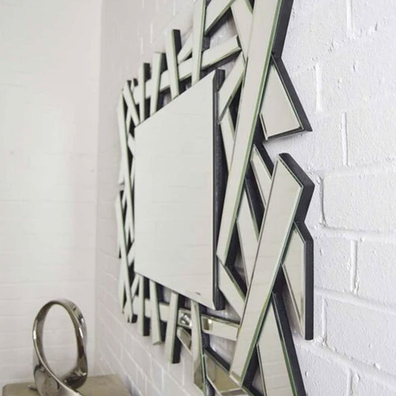 Venetian Frameless Decorative Wall Mirror by Lavishway | Wall Mirrors-41643