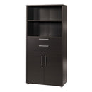 Prima 2 Doors Bookcase with 4 Shelves by Lavishway | Book Shelves and Cabinets-29232