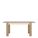 Lyon Extendable 4 Brown Chairs Dining Table by Lavishway | Dining Table Set-30550