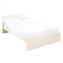 Puro Cream High Gloss Double Bed by Lavishway | Wooden Beds-34142