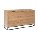 Swellegant Industrial Oak 3 Doors Sideboard by Lavishway | Sideboards-36628