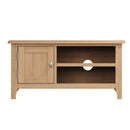 Guildford Solid Oak Wooden 1 Door TV Unit by Lavishway | TV Units Cabinets-31936