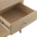 Nordic Oak Extra Large Bedside Cabinet by Lavishway | Bedside Tables-32144