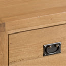 Chunky Solid Oak 4 Doors Wooden Sideboard by Lavishway | Sideboards-30748