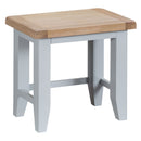Tattershall Oak Top Nest of 2 Tables in Grey by Lavishway | Nest of Tables-33054