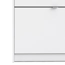 Shoes 2 Tilting Doors & 2 Layer Shoe Cabinet by Lavishway | Shoe Cabinets-29031