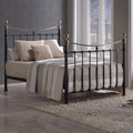 Elizabeth Victorian Style Metal Bed by Lavishway | Metal Beds-35780
