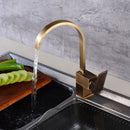 High Arc 180-Degree Rotatable Kitchen Tap by Lavishway | Kitchen Faucets-48564