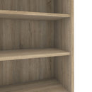 Prima Oak Finish 4 Shelves Bookcase by Lavishway | Book Shelves and Cabinets-29287